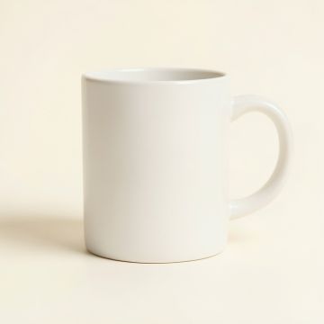 Cedar Canyon Ceramic Mug - White (synthetic illustration; no displayed measurements)