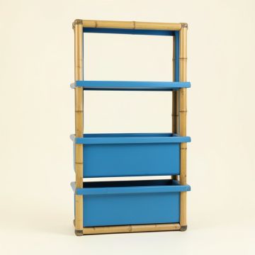 Aspen Canyon Empty Vertical Garden Frame - Blue (synthetic illustration; no displayed measurements)