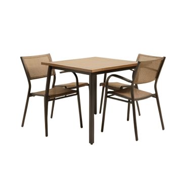 Cai 3 Piece Bistro Set