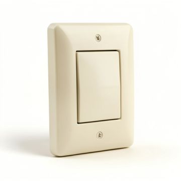 Lexan 1-Gang Toggle Light Switch Wall Plate (synthetic illustration; no displayed measurements)
