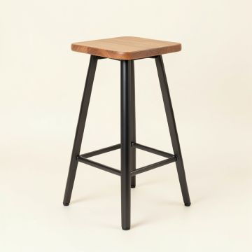 Natascha Solid Wood 30 '' Bar Stool (synthetic illustration; no displayed measurements)