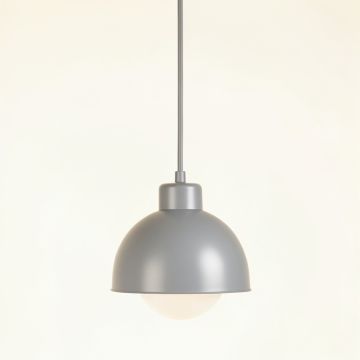 Spruce Brook Pendant Light Suspended From One Plain Cable - Gray (synthetic illustration; no displayed measurements)