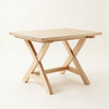Ash Dale Patio Table - Beige (synthetic illustration; no displayed measurements)
