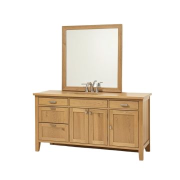 Arnolde 72 '' Oak Double Bathroom Vanity Set