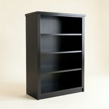 Moss Bend Freestanding Bookcase - Black (synthetic illustration; no displayed measurements)