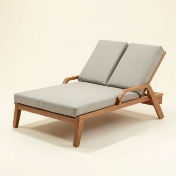 Tide Duo Low Pro Sun Double Chaise Lounge (synthetic illustration; no displayed measurements)
