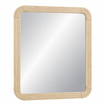 Maple Bluff Framed Wall Mirror - Ivory