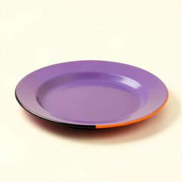 Oasis 9 '' Melamine Salad Plate (synthetic illustration; no displayed measurements)