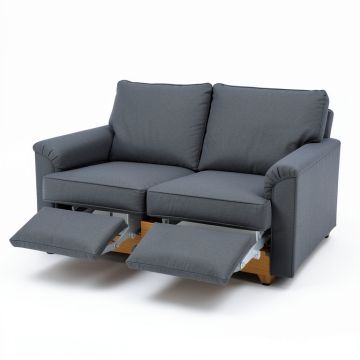 Cisbrough 64.17 '' Pillow Top Arm Reclining Loveseat (synthetic illustration; no displayed measurements)