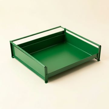 Cove Brook Empty Under-Desk Cable Tray - Green (synthetic illustration; no displayed measurements)