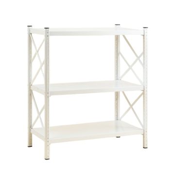 Field Branch Empty Seed-Starting Shelving Unit Without Lights - White