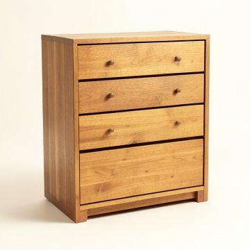 Monaco Fabric Storage 5 Drawer Dresser (synthetic illustration; no displayed measurements)