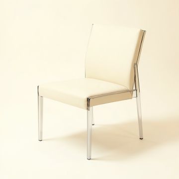 Keid Side Chair In Clear (synthetic illustration; no displayed measurements)