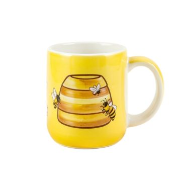 Leclaire Cute Bee Hive And Bees Nature Summer Design Coffee Mug