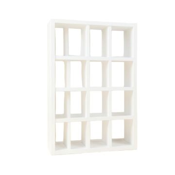 Brook Crest Empty Vertical Garden Frame - White