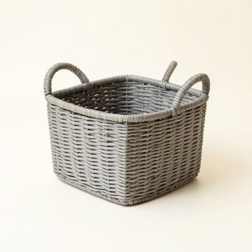 Brook Crest Empty Storage Basket - Gray (synthetic illustration; no displayed measurements)
