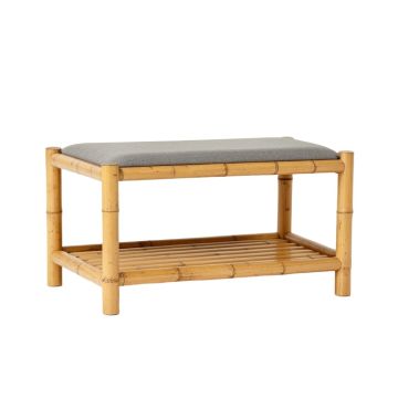 Summit Edge Indoor Bench - Gray