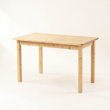 Dawn Canyon Patio Table - Beige (synthetic illustration; no displayed measurements)