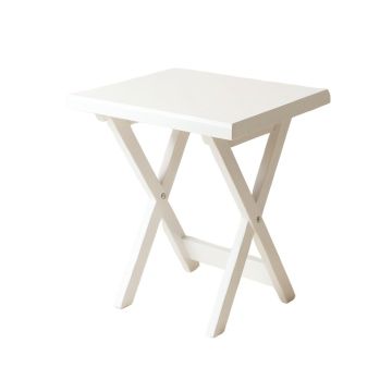 Rowan Bend Compact Balcony Table - White