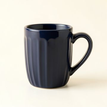 Maple Canyon Ceramic Mug - Navy (synthetic illustration; no displayed measurements)