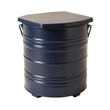 Cliff Bridge Closed Garden Compost Bin - Navy