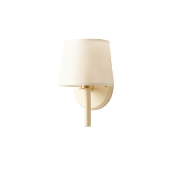 Willow Canyon Wall Sconce Mounted On A Plain Wall - Ivory