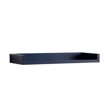 Wren Bend Wall-Mounted Shelf - Navy