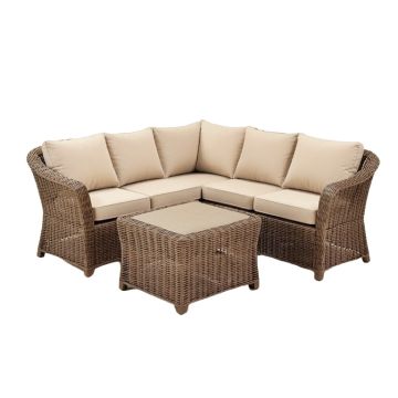 Liddington Outdoor 3 Piece Seating Group With Cushions