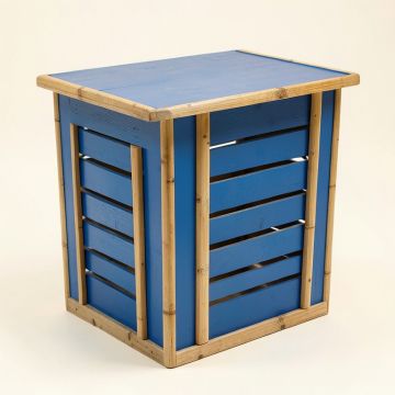Birch Crossing Laundry Hamper - Blue (synthetic illustration; no displayed measurements)