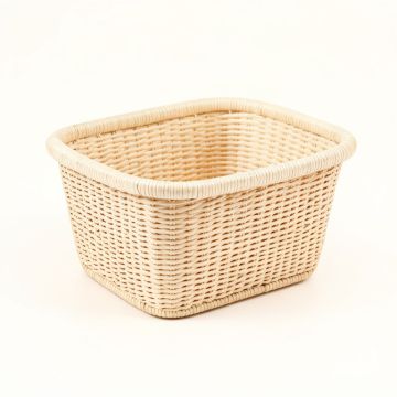 Juniper Bluff Empty Storage Basket - Cream (synthetic illustration; no displayed measurements)