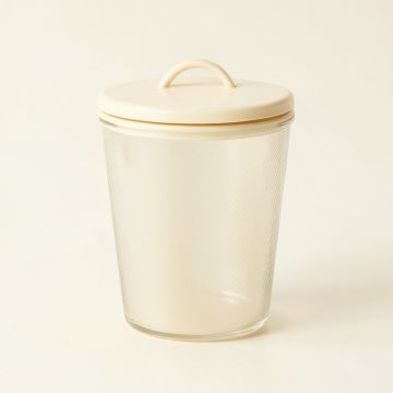 Birch Dale Storage Canister With Lid - Cream (synthetic illustration; no displayed measurements)