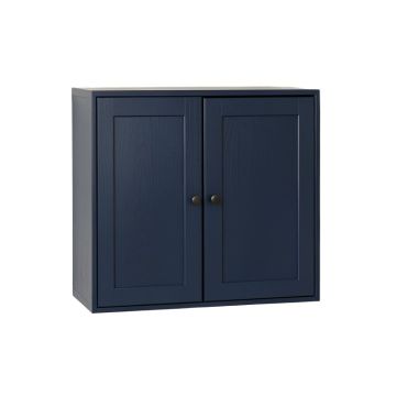 Cedar Branch Wall-Mounted Entry Cabinet - Navy