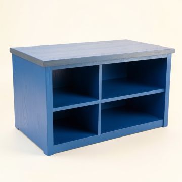 Bay Bluff Empty Countertop Canister Rack - Blue (synthetic illustration; no displayed measurements)