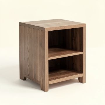 Hillside Frame End Table With Storage (synthetic illustration; no displayed measurements)