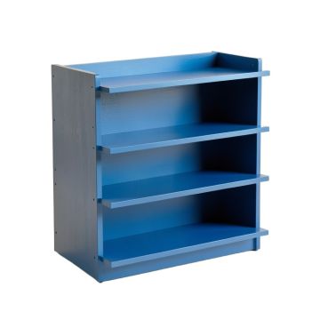 Oak Bend Desktop Shelving Unit - Blue (synthetic illustration; no displayed measurements)