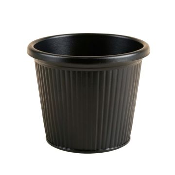 Dune Bend Empty Planter - Black