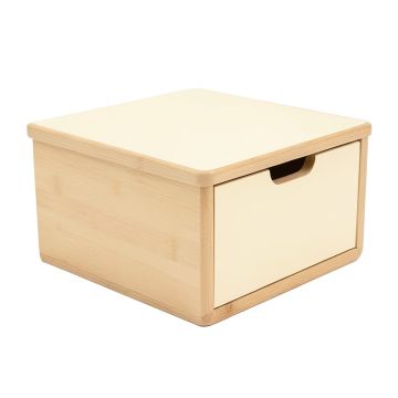 Glen Branch Under-Desk Drawer Unit - Cream