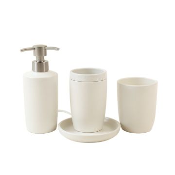 Wilshire Paris 4 Piece Bathroom Accessory Set