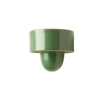 Spruce Dale Wall Sconce Mounted On A Plain Wall - Green