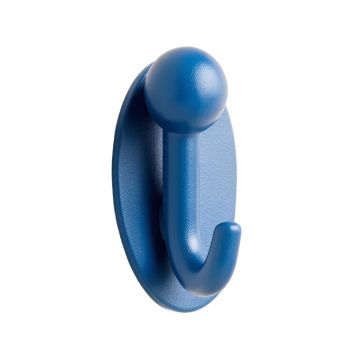 Holly Bluff Wall-Mounted Robe Hook - Blue