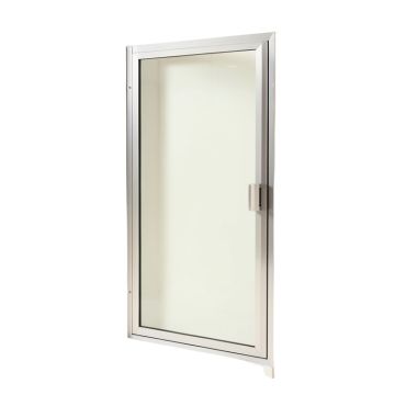 Deluxe 45.75 '' X 71.5 '' Bypass Framed Shower Door
