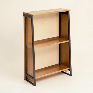 Carl Iron Pipe Wall Mount Ladder Bookcase (synthetic illustration; no displayed measurements)