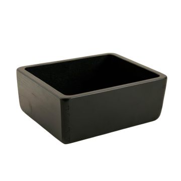 Elm Bluff Empty Storage Basket - Black