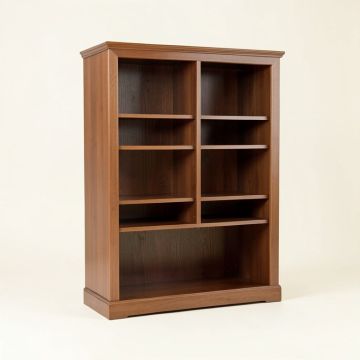 Sorrento 86.61 '' H X 62.99 '' W Library Bookcase (synthetic illustration; no displayed measurements)