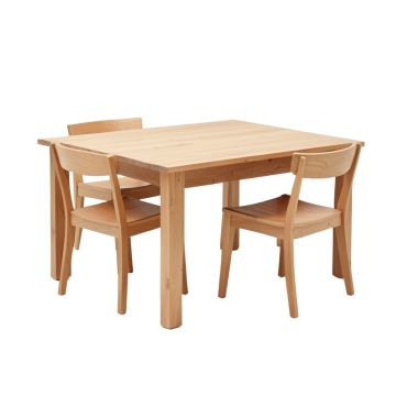 Felicia 3 - Piece Pine Solid Wood Breakfast Dining Set