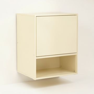 Field Dell Wall-Mounted Laundry Cabinet - Cream (synthetic illustration; no displayed measurements)