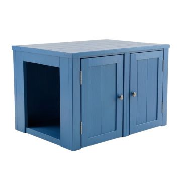 Ridge Edge Empty Furniture-Style Litter Enclosure - Blue