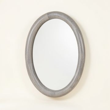 Reed Bluff Framed Wall Mirror - Gray (synthetic illustration; no displayed measurements)