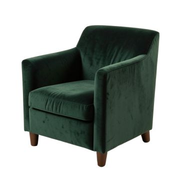 Painesville Velvet Upholstered Parsons Chair