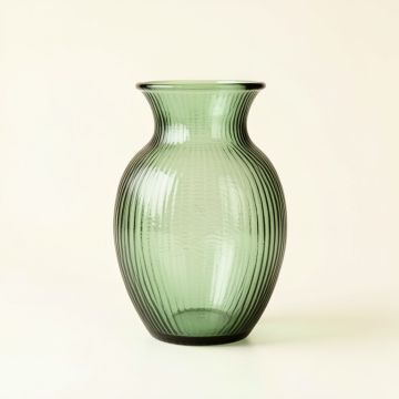 Hazel Canyon Empty Decorative Vase - Green (synthetic illustration; no displayed measurements)